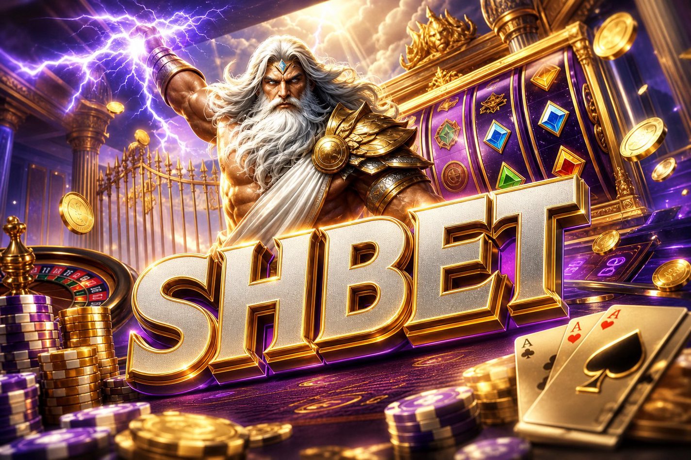 Giao diện Fortune Gems trên SHBET với vòng quay đá quý nhiều màu