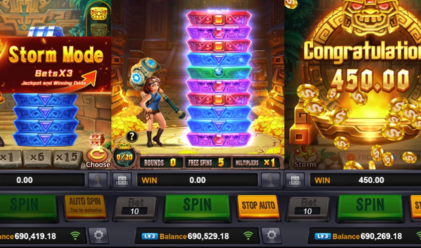 SECRET TREASURE · Giao diện ứng dụng SHBET