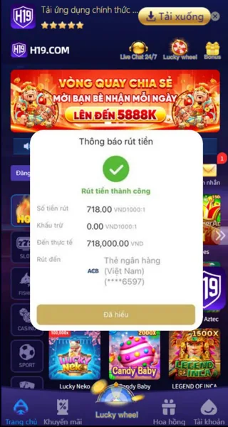 H19 Cầu Nổ Hôm Nay Maxwin